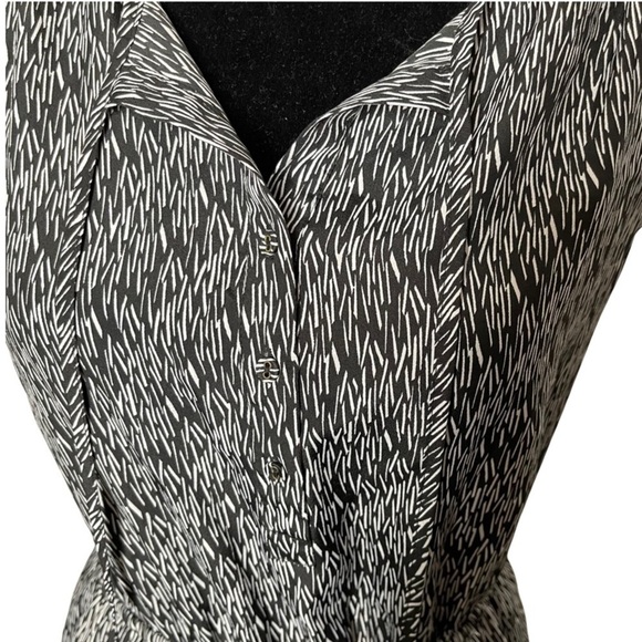 Ann Taylor Loft Elastic Waist Lined Dress Small - Picture 2 of 10